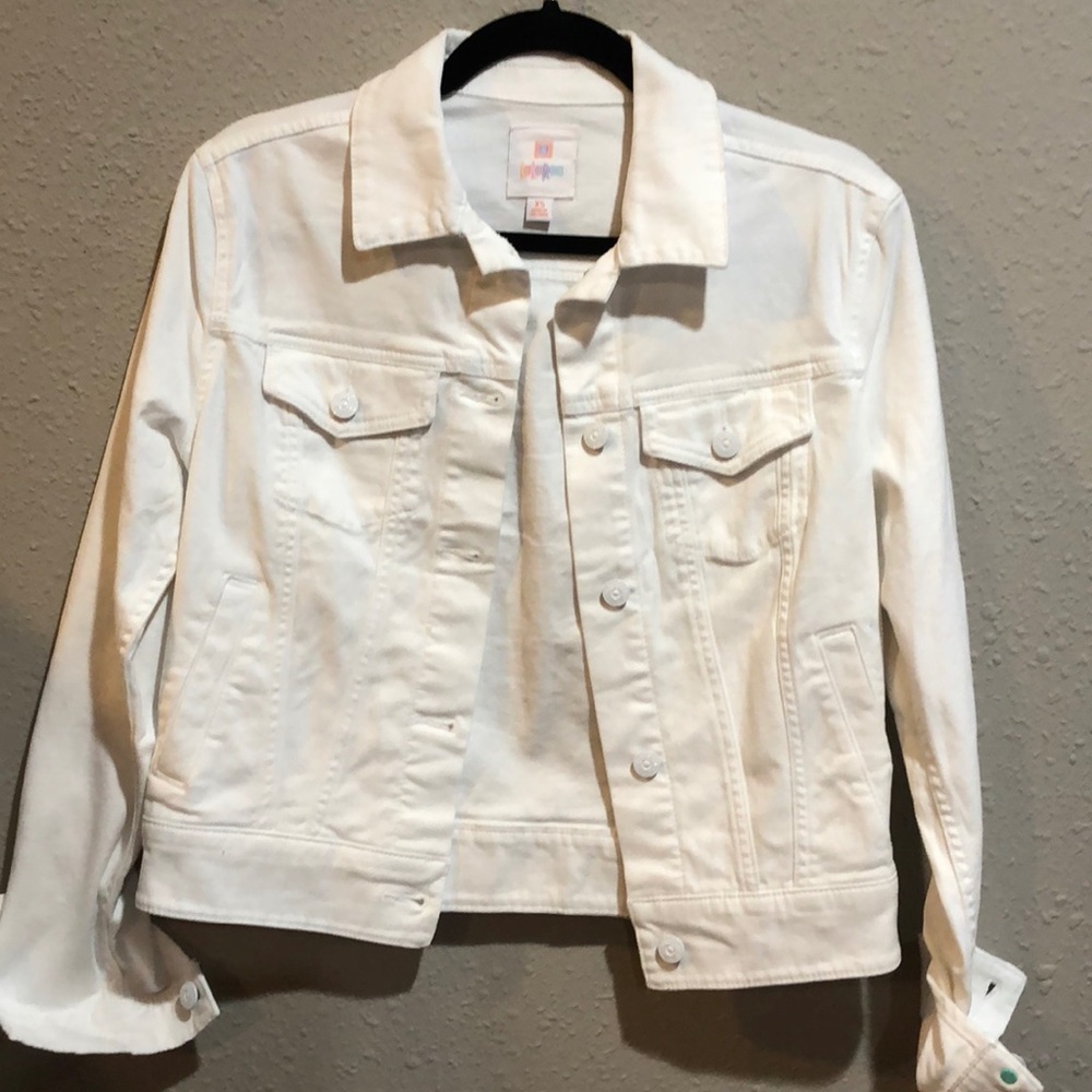 LuLaRoe White Harvey